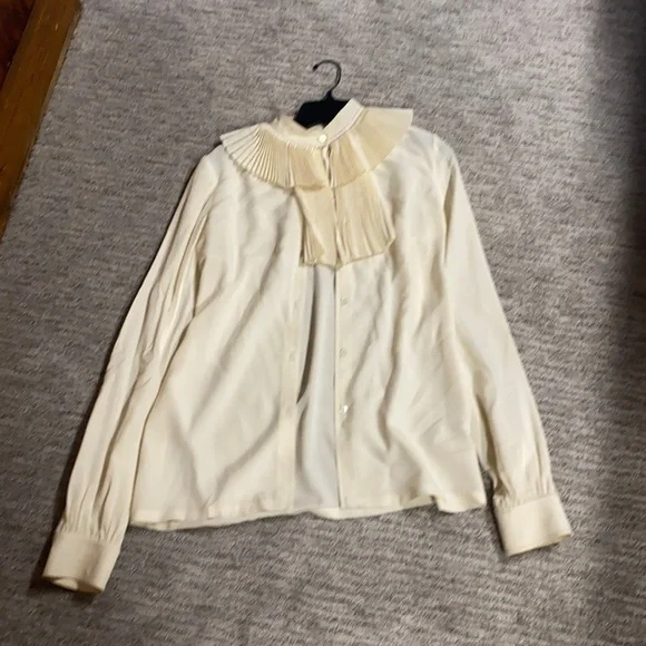 Alexander Wang pleated blouse🌺 - Picture 1 of 4